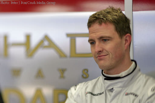 Ralf testing in Jerez
