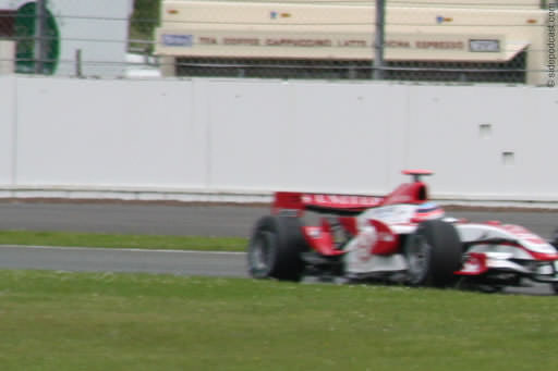 Blurry Photograph at Silverstone 2007