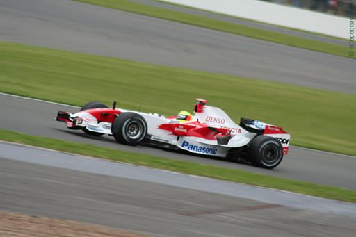 Toyota at Silverstone 2007