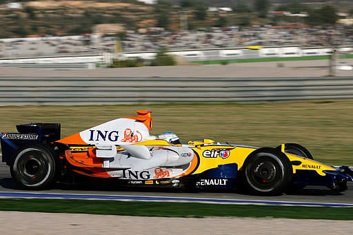 Alonso testing R28