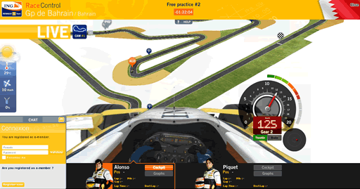 Screenshot of Renault Race Control