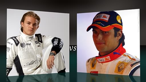 Rosberg vs Piquet