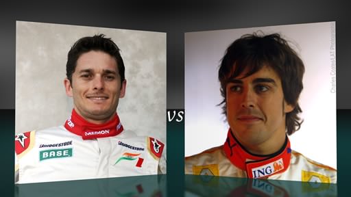 Fisichella vs. Alonso