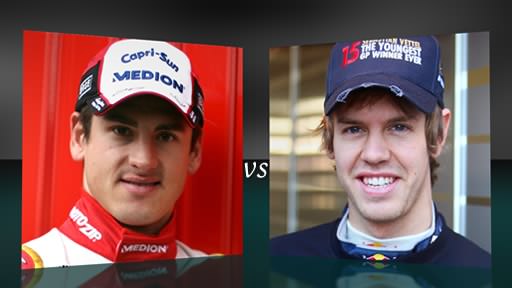 Sutil vs. Vettel