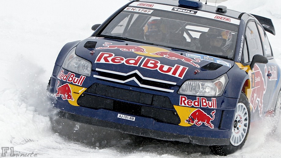 Kimi Räikkonen makes his official rally debut