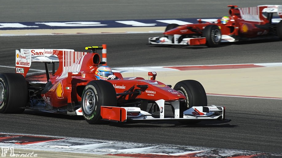 Fernando Alonso makes his Ferrari debut in Bahrain