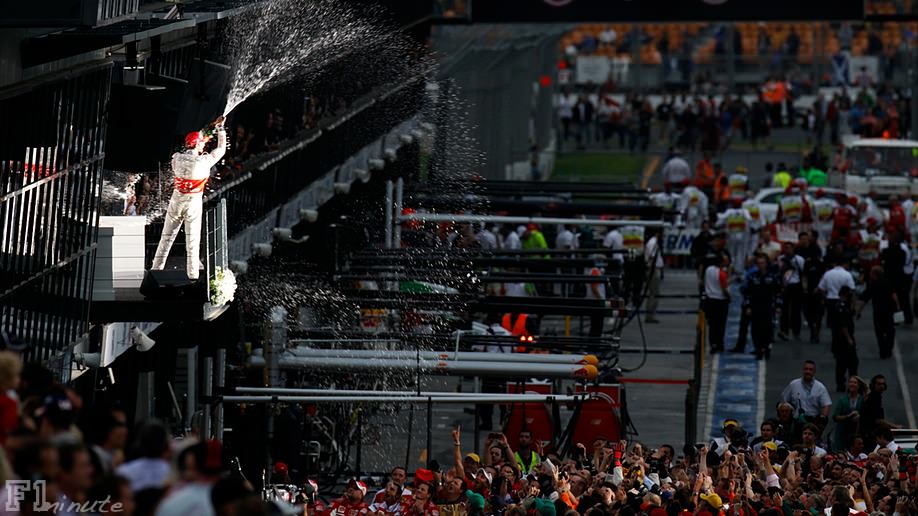 Jenson Button wins the Australian Grand Prix