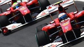 Fernando Alonso, a clear number 1 at Ferrari.