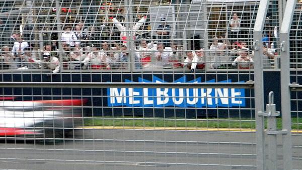 A tiny glimpse of McLaren's winning moment