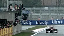 Alonso Chequered Flag