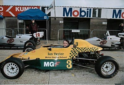 Pat in the F.Ford1600, Dec 2001
