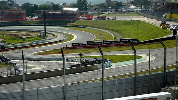 A view of Interlagos in the sunshine