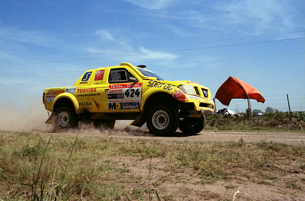 J. Riviere / D. De Charry (FRA), Nissan  - Dakar 2009