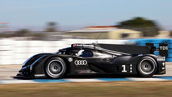 Audi test at Sebring earlier in the year
