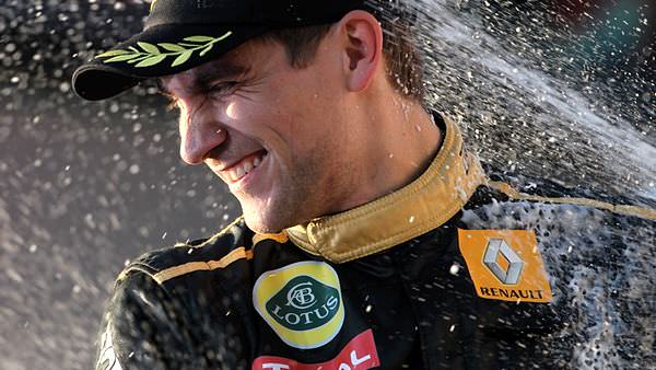 Vitaly gets a taste for champagne