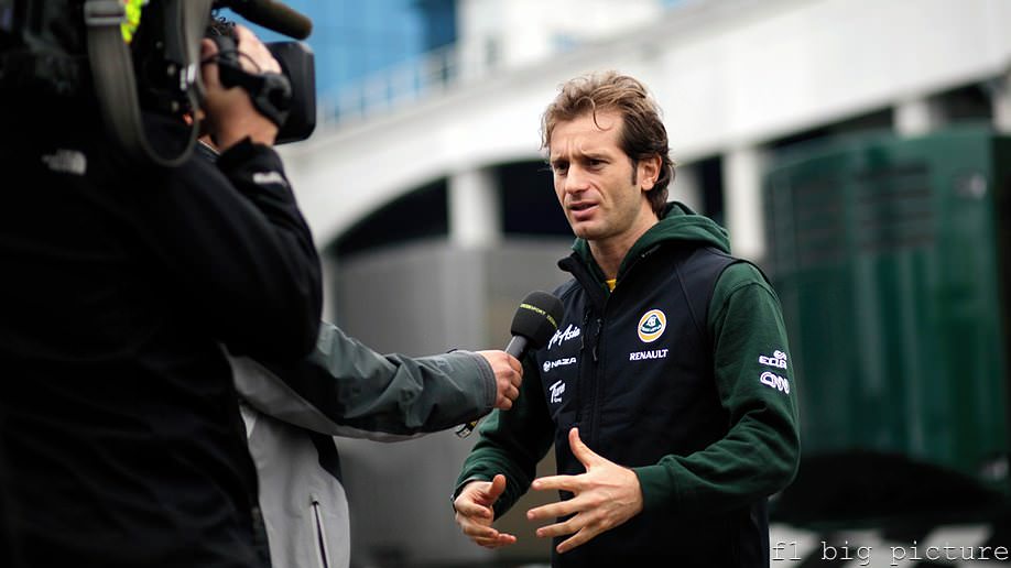 Jarno Trulli hopes for more when the power steering is fixed on his Lotus