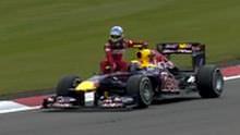 Alonso rides with Webber