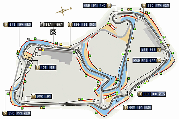 Silverstone Circuit Map