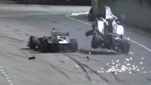 Schumacher gets air