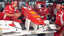 Massa's front wing