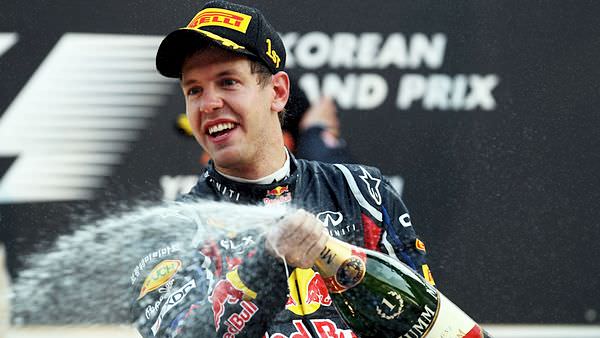 F1 Champion Vettel continues domination in Korea