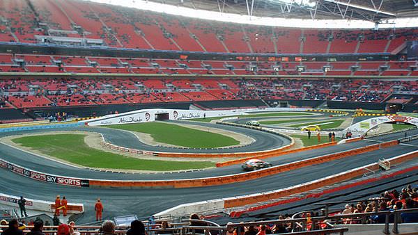 Race of Champions, Wembley Arena, back in 2007