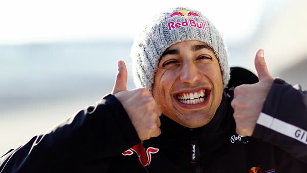 Ricciardo captured earlier this year. Imagine this, times ten