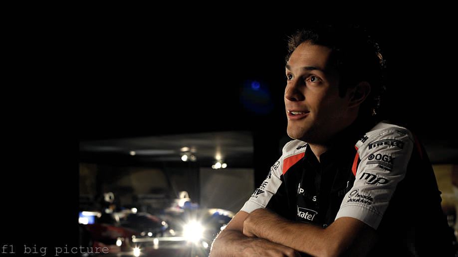 Bruno Senna settles in at Williams for the 2012 season