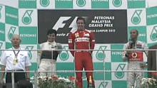 Malaysia podium