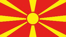 FYR Macedonia flag