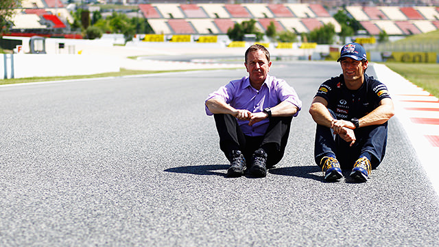 Brundle and Webber put their best feet forward