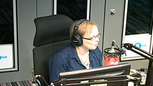 Eleanor Oldroyd in the studio