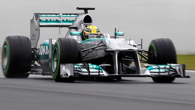 Hamilton heading straight to the top