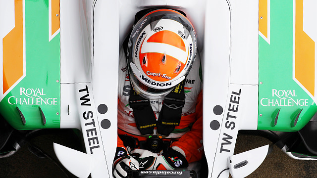 Sutil gets comfortable in his new office