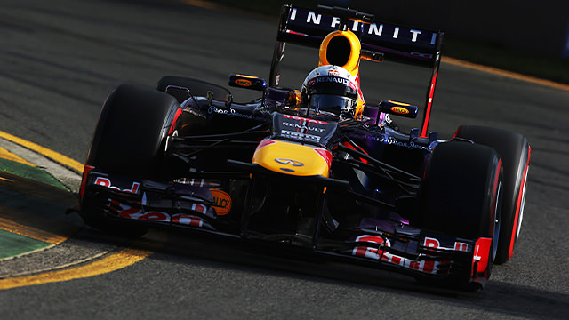 Sebastian Vettel leads both practice sessions on Friday in Australia