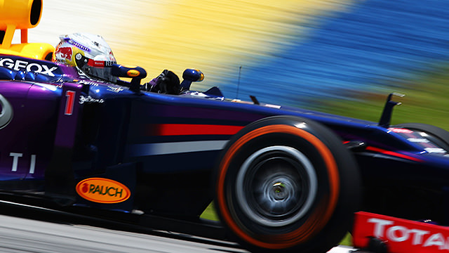 Sebastian Vettel secures second pole position of 2013