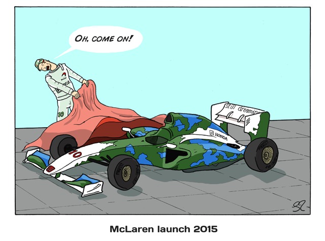 McLaren launch 2015