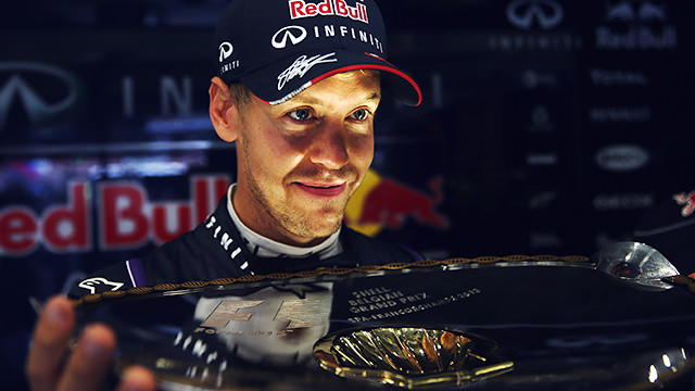 Sebastian Vettel wins a rain-free Belgian Grand Prix
