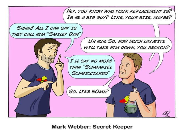 Mark Webber: Secret Keeper