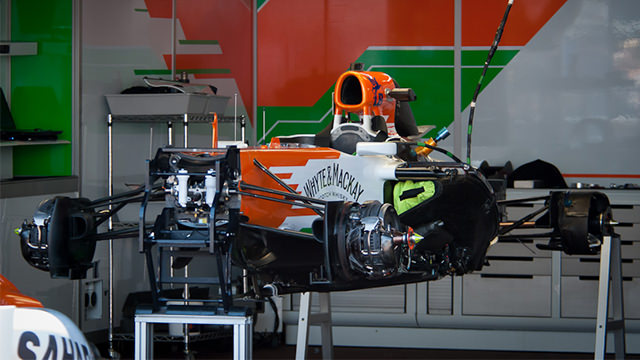 Force India in Monaco