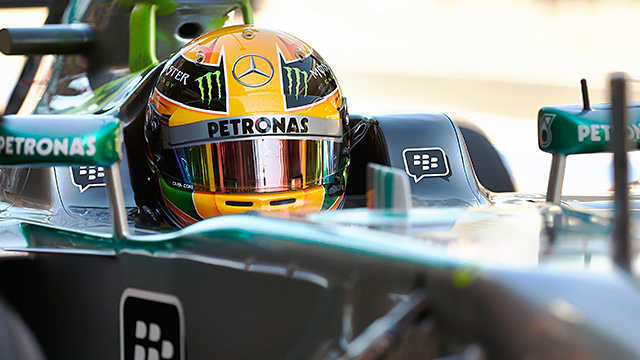Lewis Hamilton leads both Friday practice sessions in Korea
