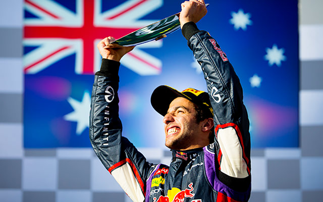 Ricciardo's happy with second place in Melbourne