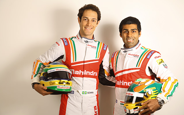 Senna and Chandhok line up for Formula E