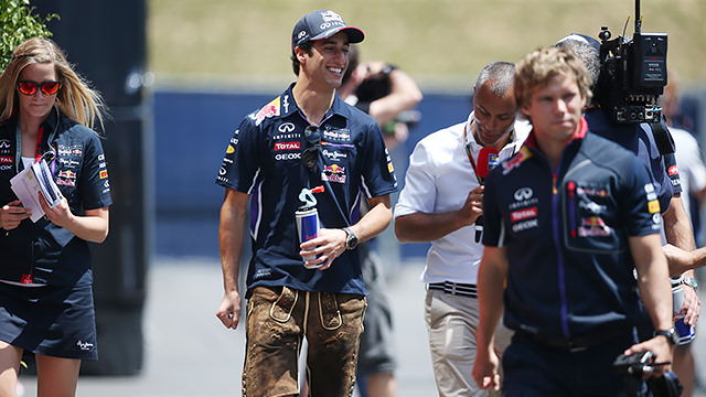 Ricciardo wears the trousers at Red Bull