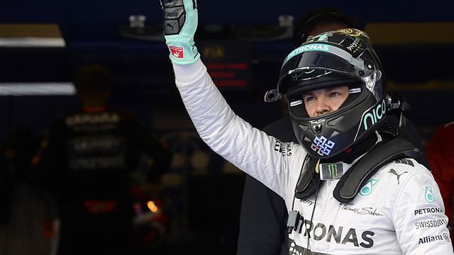 Rosberg takes another win!