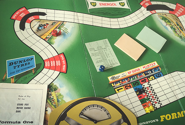 Formula 1 board game fun