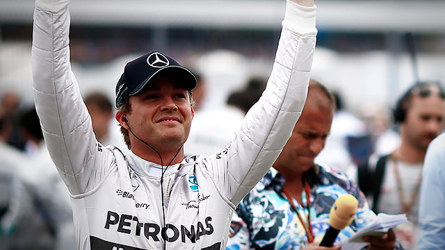 Rosberg wins in Germany as Hamilton recovers to the podium