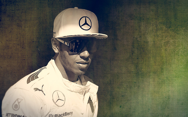Lewis Hamilton portrait