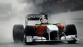 Mixed weather conditions in Spain see Mercedes go fastest