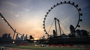 Jarno Trulli participates in Free Practice in Singapore